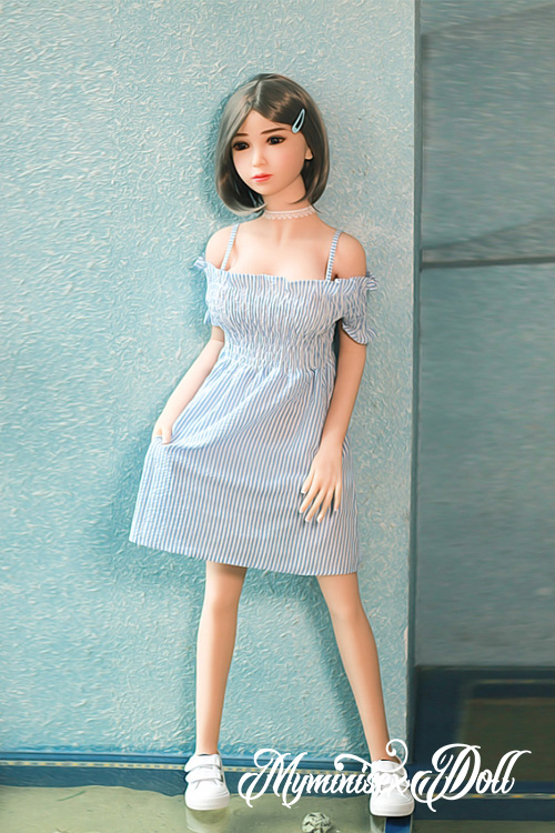 All Mini Dolls 125cm/4.1ft Child Like Small Breast Sex Doll-Evelyn 5