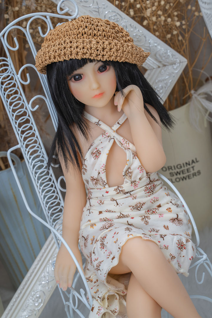 65-80cm(2.1-3.3ft) 65cm/2.13ft Little Young Flat Chested Sex Doll – Marie 15