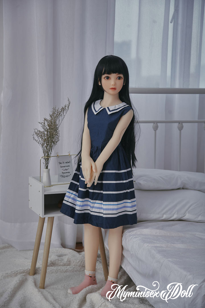 All Mini Dolls 132cm/4.33ft Flat Chested Sex Doll Cheap-Tina 12