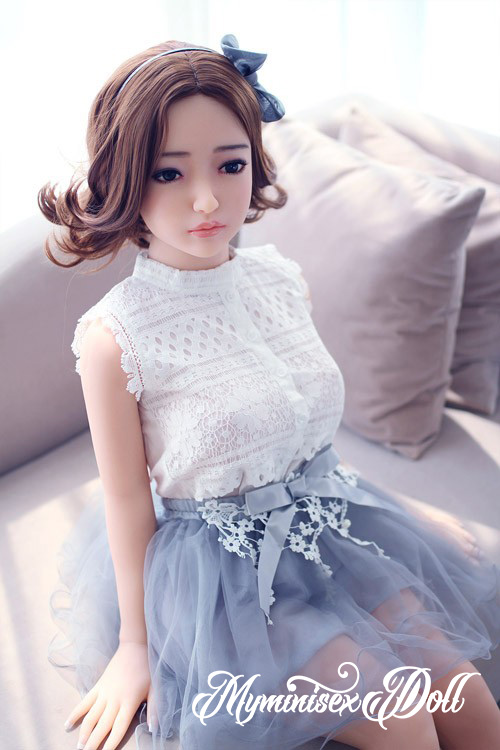 AF Sex Doll 140cm/4.59ft Japanese Child Small Chest Sex Doll-Dinah 9