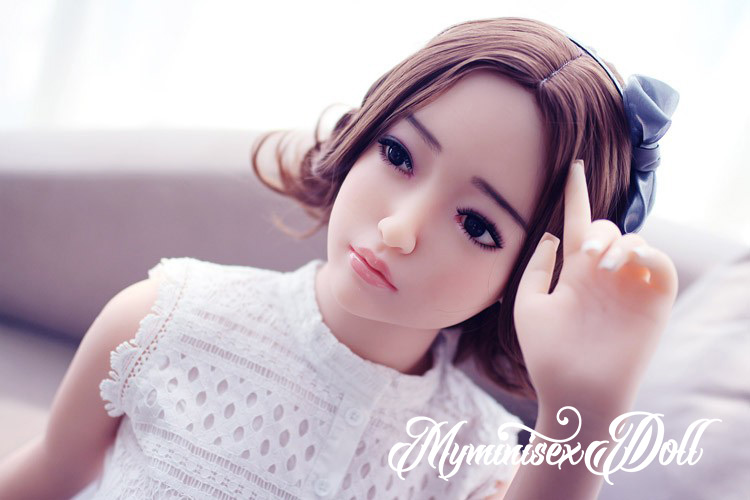 AF Sex Doll 140cm/4.59ft Japanese Child Small Chest Sex Doll-Dinah 16