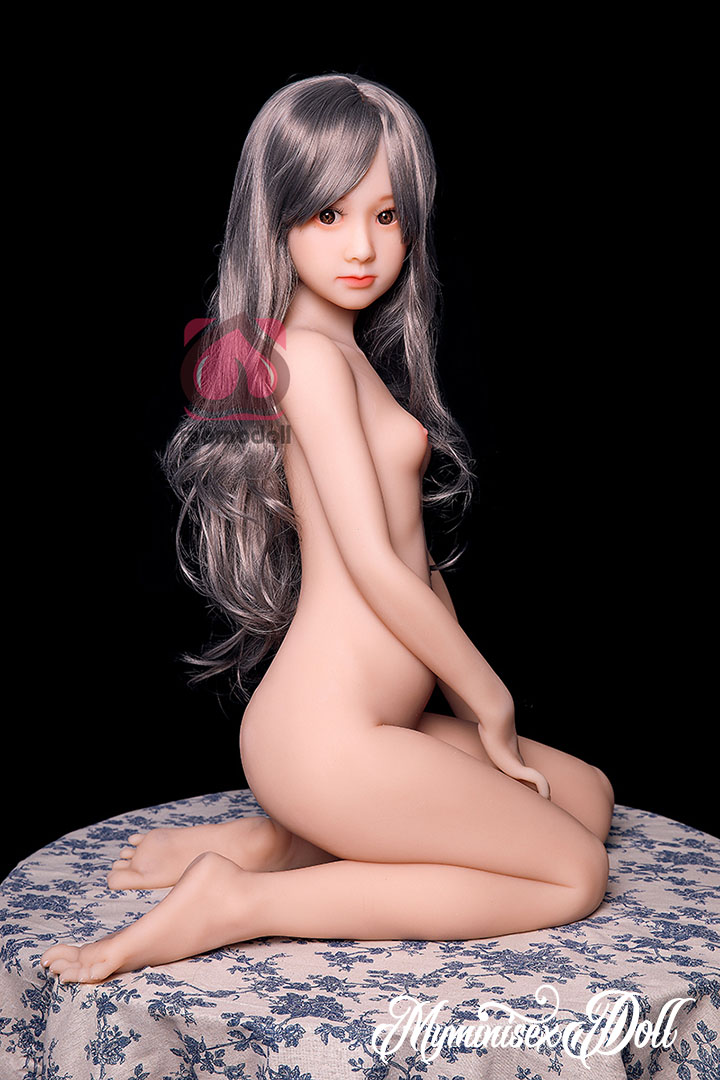 Flat Chested Sex Dolls 132cm/4.33ft Lifelike American Flat Chested Teen Sex Doll-Kurumi 13