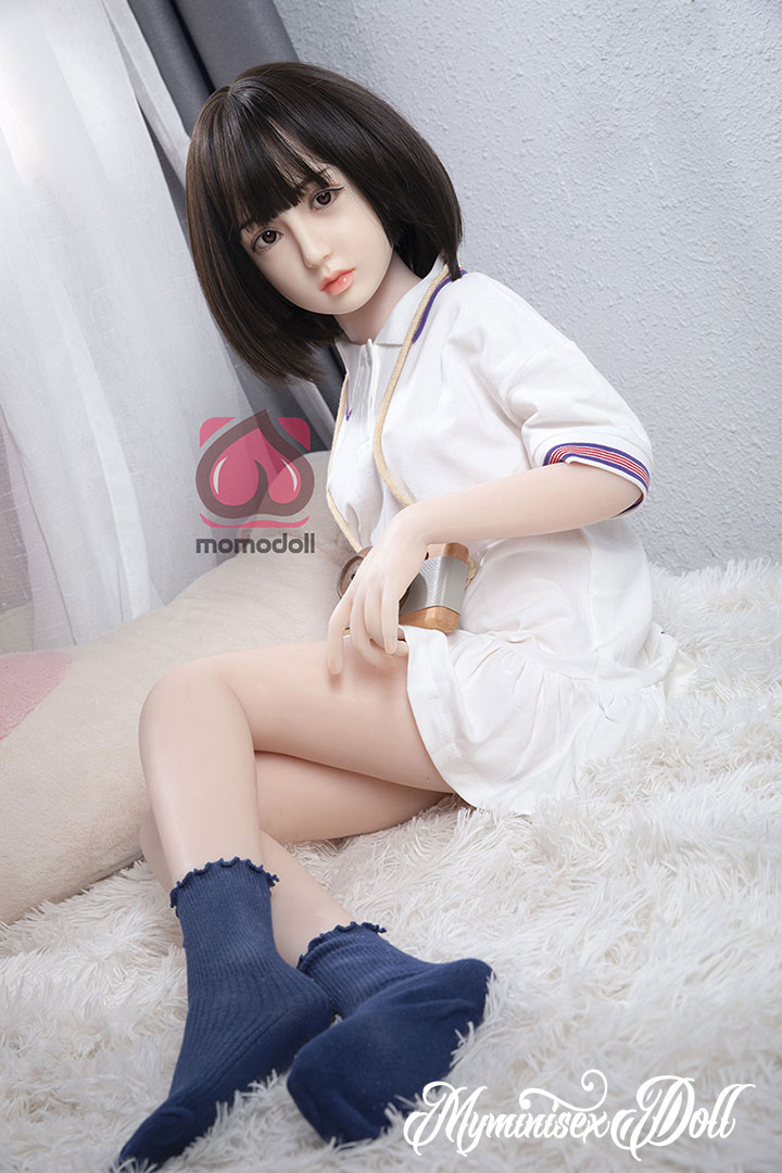 Flat Chested Sex Dolls 128cm/4.2ft Best Young Mini Silicone Sex Dolls-Mifuyu 5