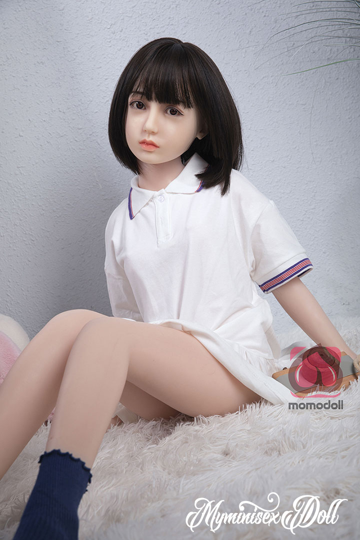 Flat Chested Sex Dolls 128cm/4.2ft Best Young Mini Silicone Sex Dolls-Mifuyu 9