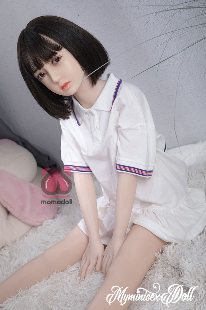 Flat Chested Sex Dolls 128cm/4.2ft Best Young Mini Silicone Sex Dolls-Mifuyu 10