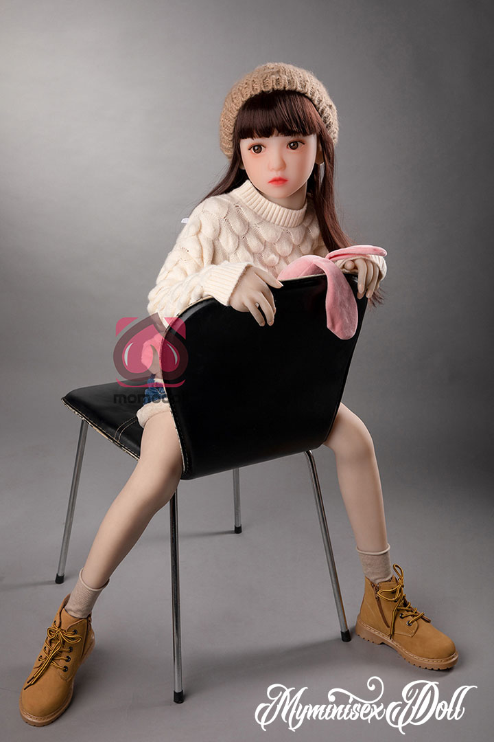 All Mini Dolls 128cm/4.2ft Young Real Life Size Small Titties Sex Dolls-Miki 13
