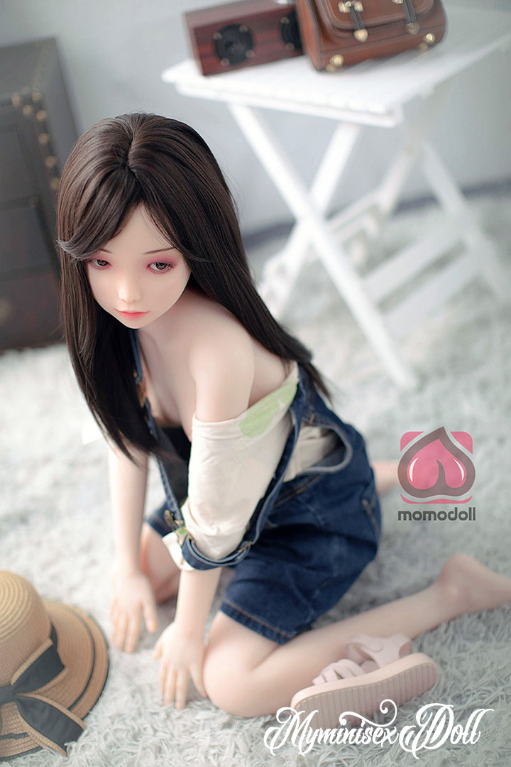Flat Chested Sex Dolls 128cm/4.2ft Realistic Small Silicone Sex Doll-Mimiko 8