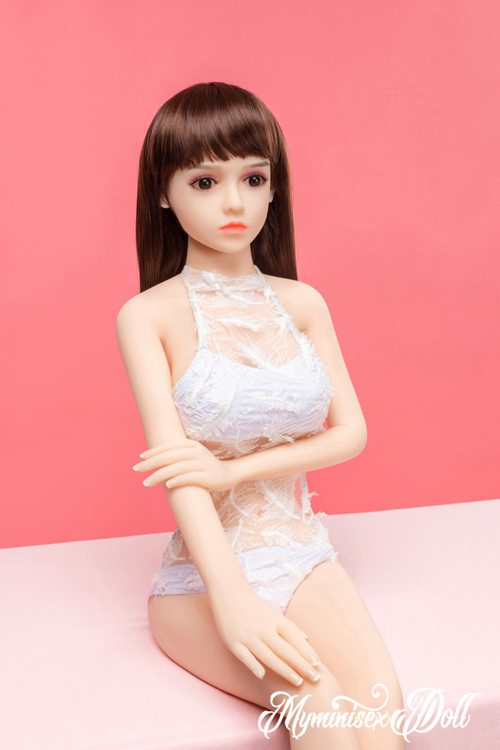 100-110cm(3.3-3.6ft) 100cm/3.28ft Lifesize Small Breast Sex Doll Japanese-Jean