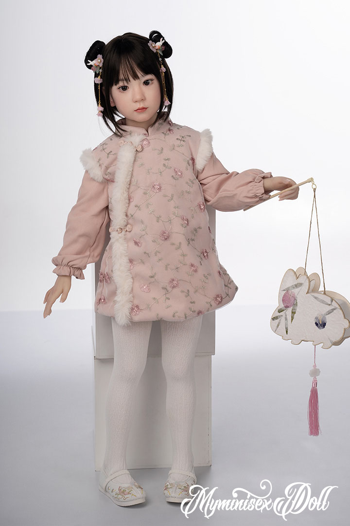$800-$999 110cm/3.6ft Cute Flat Chested Asian Sex Doll-Yuki 15