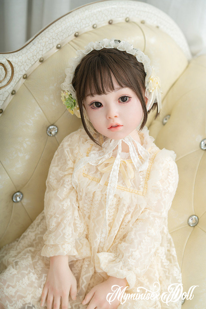 Flat Chested Sex Dolls 100cm/3.28ft Japanese Flat Chest Love Doll-Janice 15