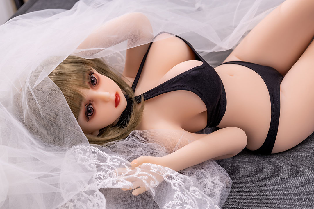 65-80cm(2.1-3.3ft) 80cm/2.62ft Big Breast Anime Tiny Love Doll-Saara 19