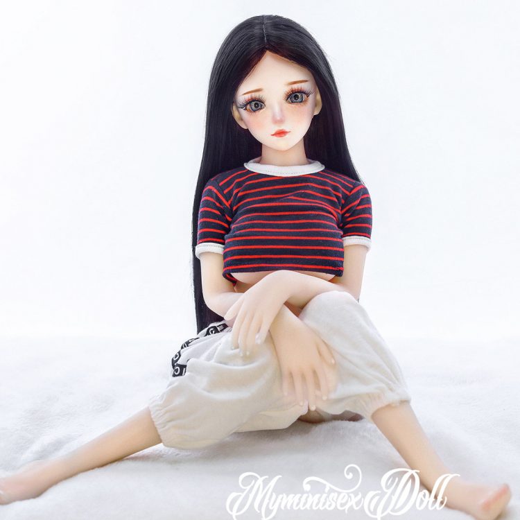 65-80cm(2.1-3.3ft) 60cm/1.97ft Japanese Small Breast Sex Doll-Millicent 10