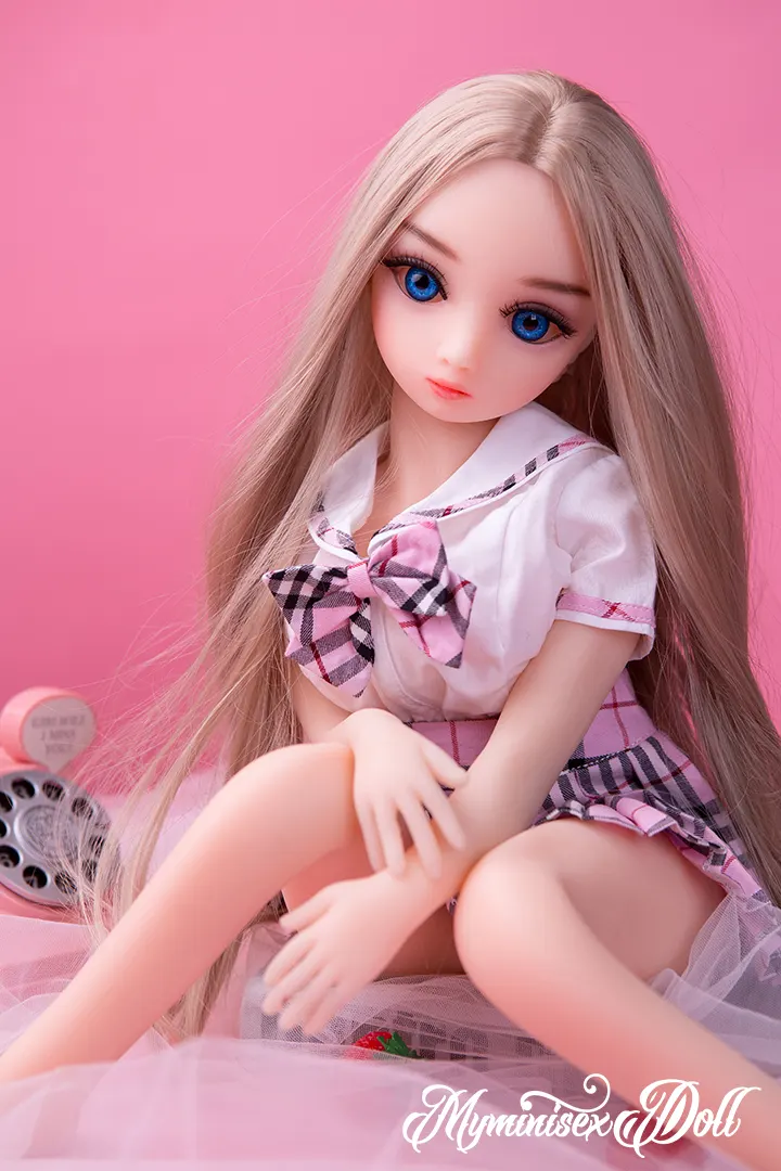 65-80cm(2.1-3.3ft) 80cm/2.1ft Lifelike Small Breast Anime Mini Sex Doll-Harriett 5
